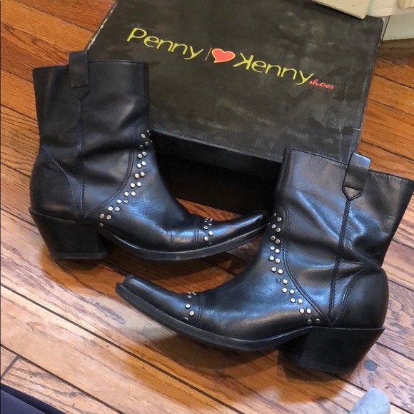 Penny Loves Kenny Shoes - Penny ❤️ Kenny Studded boots